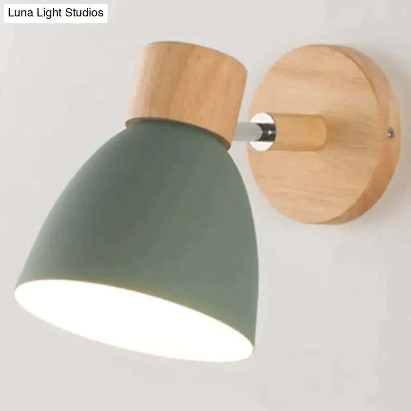 Houten Wandlamp Leeslamp E27 Fitting Scandinavisch Design Sfeervol Leeslicht Bedlamp Woonkamer Slaapkamer | Sansoti