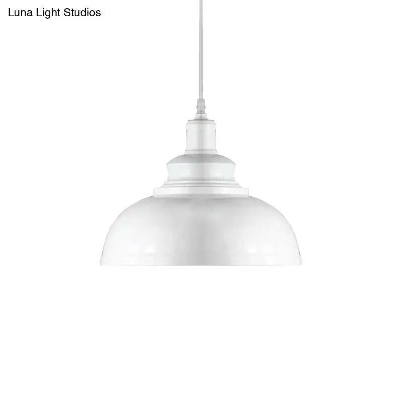Metalen Hanglamp Kom Roestiek Industrieel E26/E27 Eetkamer Plafondverlichting Zwart Wit Roest Woonkamer | Sansoti