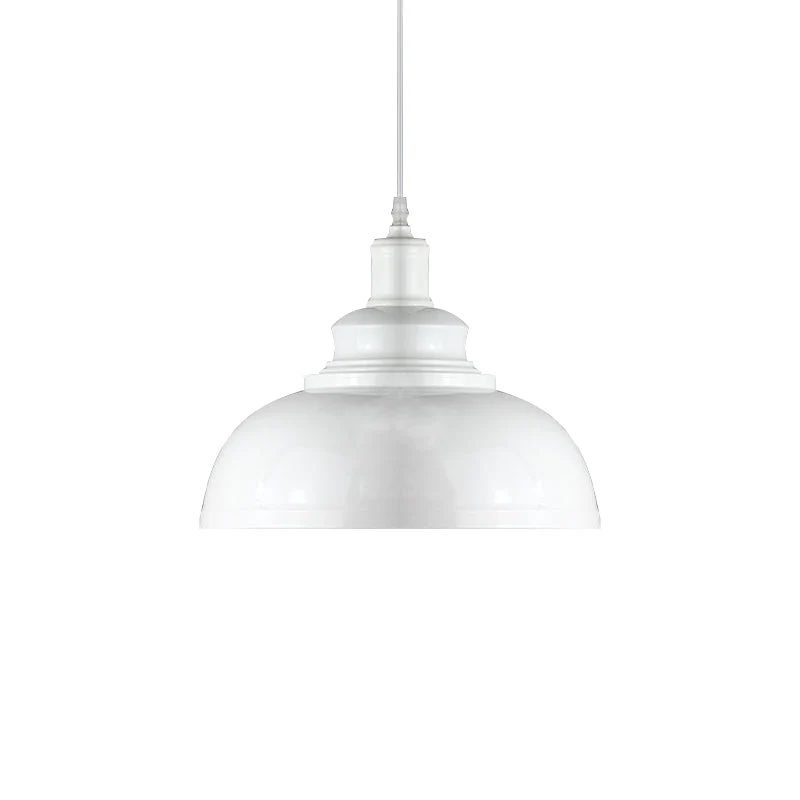 Metalen Hanglamp Kom Roestiek Industrieel E26/E27 Eetkamer Plafondverlichting Zwart Wit Roest Woonkamer | Sansoti