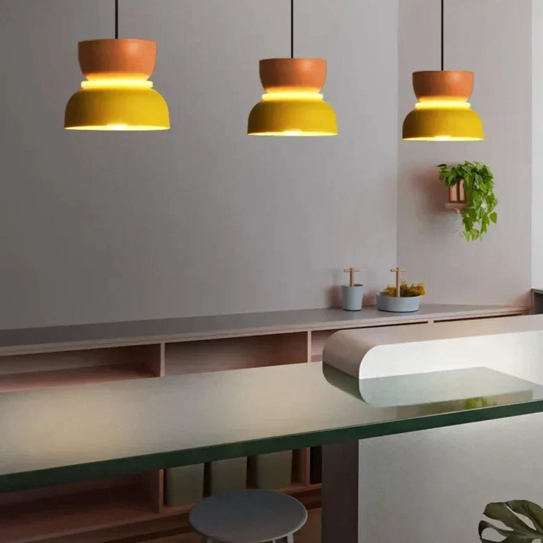 Hanglamp Scandinavisch Design E27 Fitting Acryl Kap Pastelkleuren Eetkamer Woonkamer Slaapkamer Verlichting | Sansoti