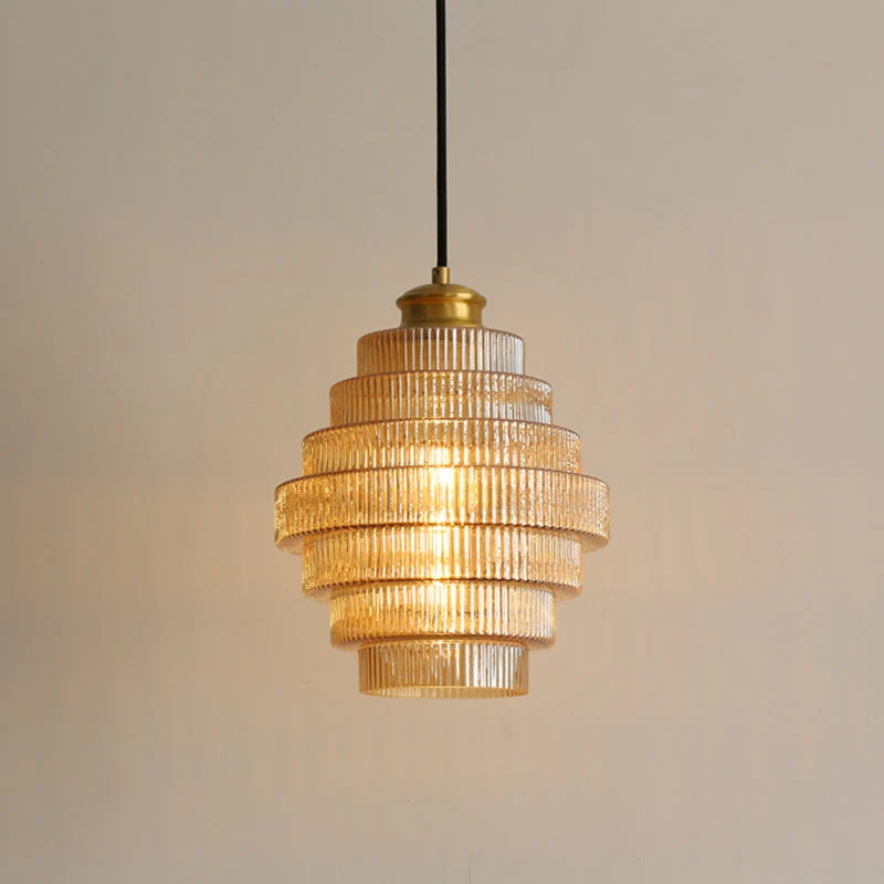 Glazen Hanglamp met Metalen Flessendesign E27 Fitting Diameter 22cm voor Keuken Eetkamer Woonkamer Verlichting | Sansoti