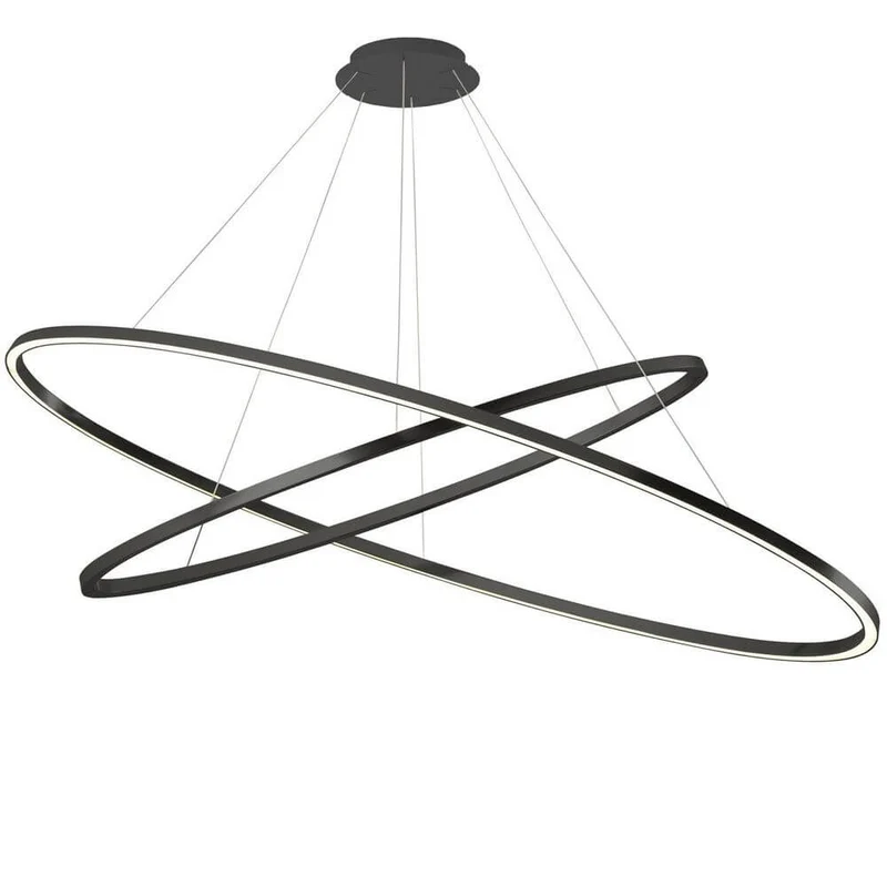 Nemo Ellisse Double LED Hängelampe 135x70cm