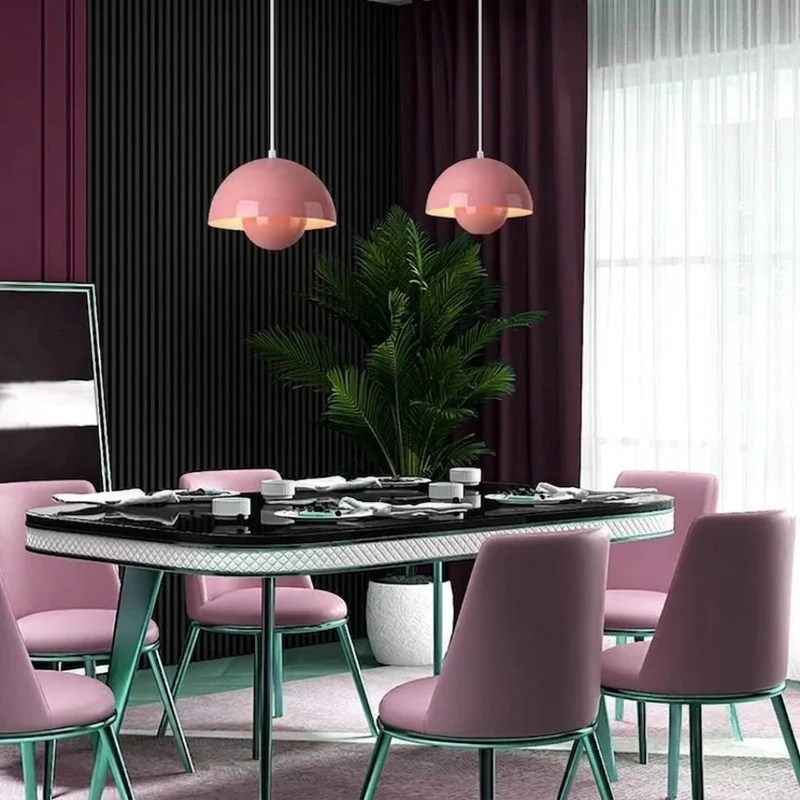 Hanglamp met Plantenbak Scandinavisch Design Metaal E27 Warmwit Licht Verstelbaar Kabel Woonkamer Keuken | Sansoti