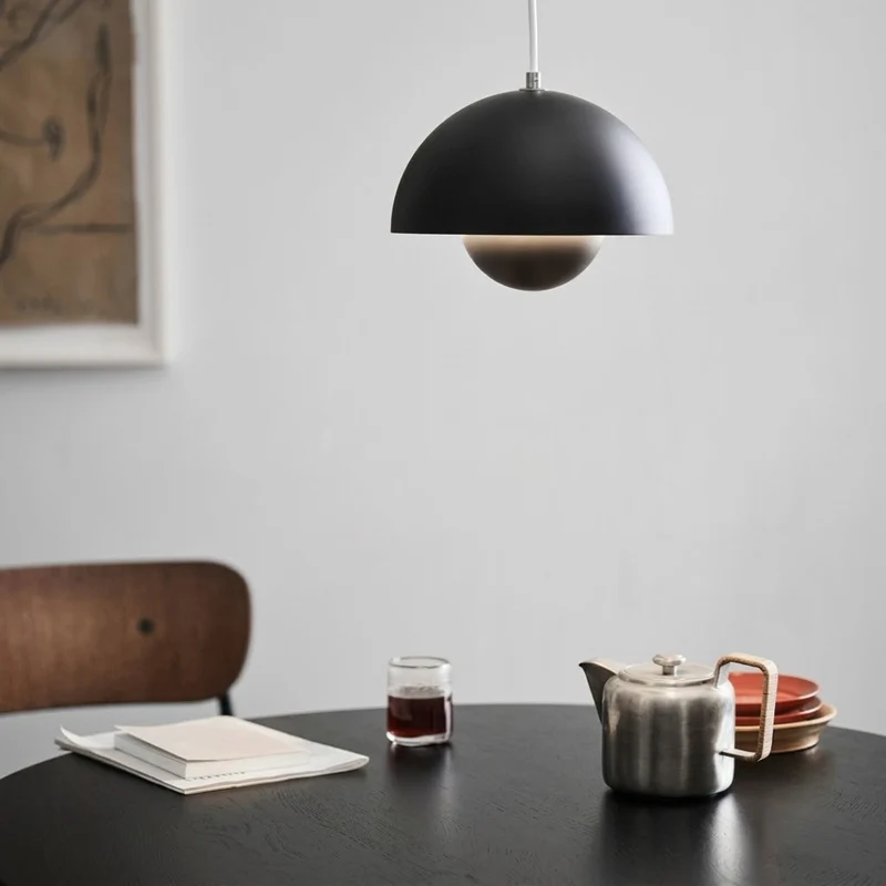 Hanglamp met Plantenbak Scandinavisch Design Metaal E27 Warmwit Licht Verstelbaar Kabel Woonkamer Keuken | Sansoti