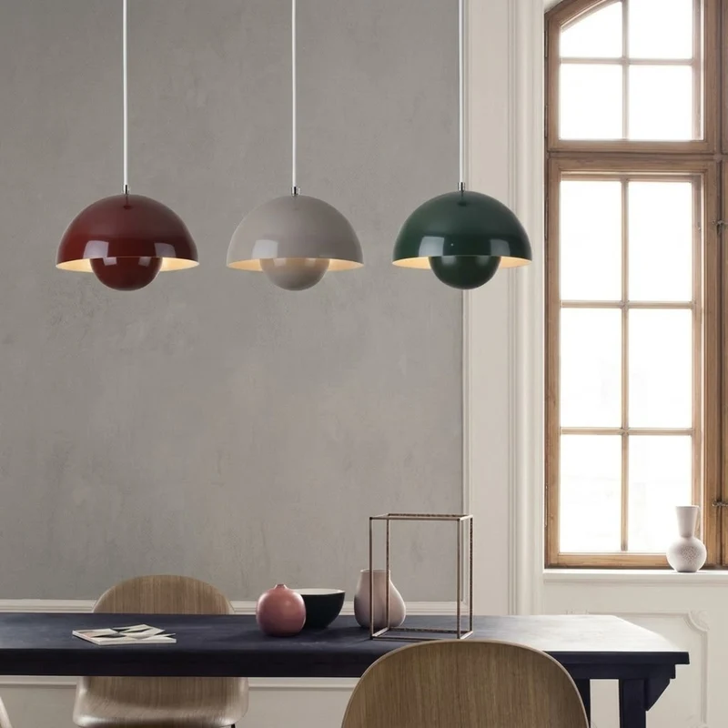 Hanglamp met Plantenbak Scandinavisch Design Metaal E27 Warmwit Licht Verstelbaar Kabel Woonkamer Keuken | Sansoti