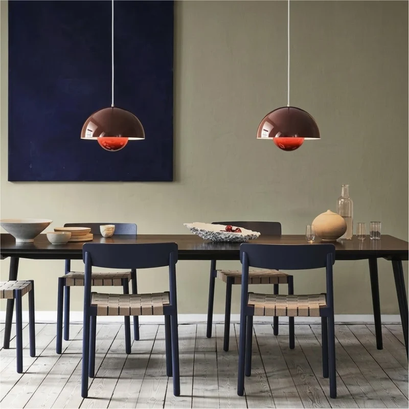 Hanglamp met Plantenbak Scandinavisch Design Metaal E27 Warmwit Licht Verstelbaar Kabel Woonkamer Keuken | Sansoti