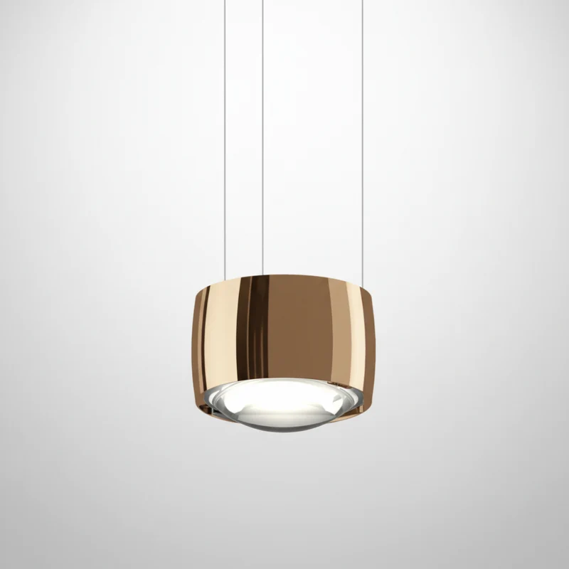 Hanglamp Modern Design Metaal 13cm Zwart Wit Goud Koper Plafondverlichting Eetkamer Woonkamer Scandinavisch | Sansoti