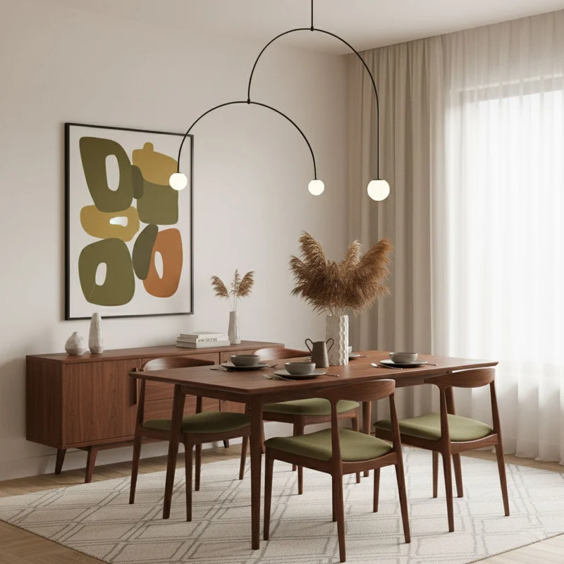 Mobiel Plafondlamp met Glazen Bollen – Modern Messing of Zwart Design – 9 Configuraties – G9 & G4 Fitting | Sansoti