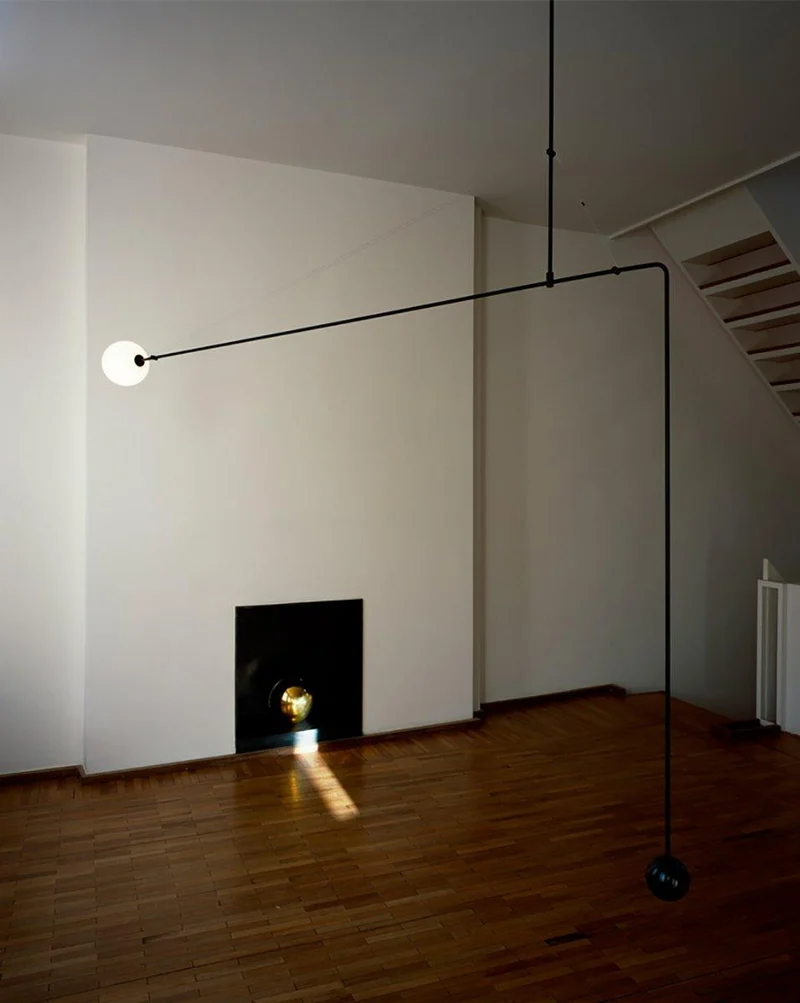 Mobiel Plafondlamp met Glazen Bollen – Modern Messing of Zwart Design – 9 Configuraties – G9 & G4 Fitting | Sansoti