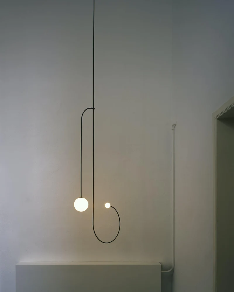 Mobiel Plafondlamp met Glazen Bollen – Modern Messing of Zwart Design – 9 Configuraties – G9 & G4 Fitting | Sansoti