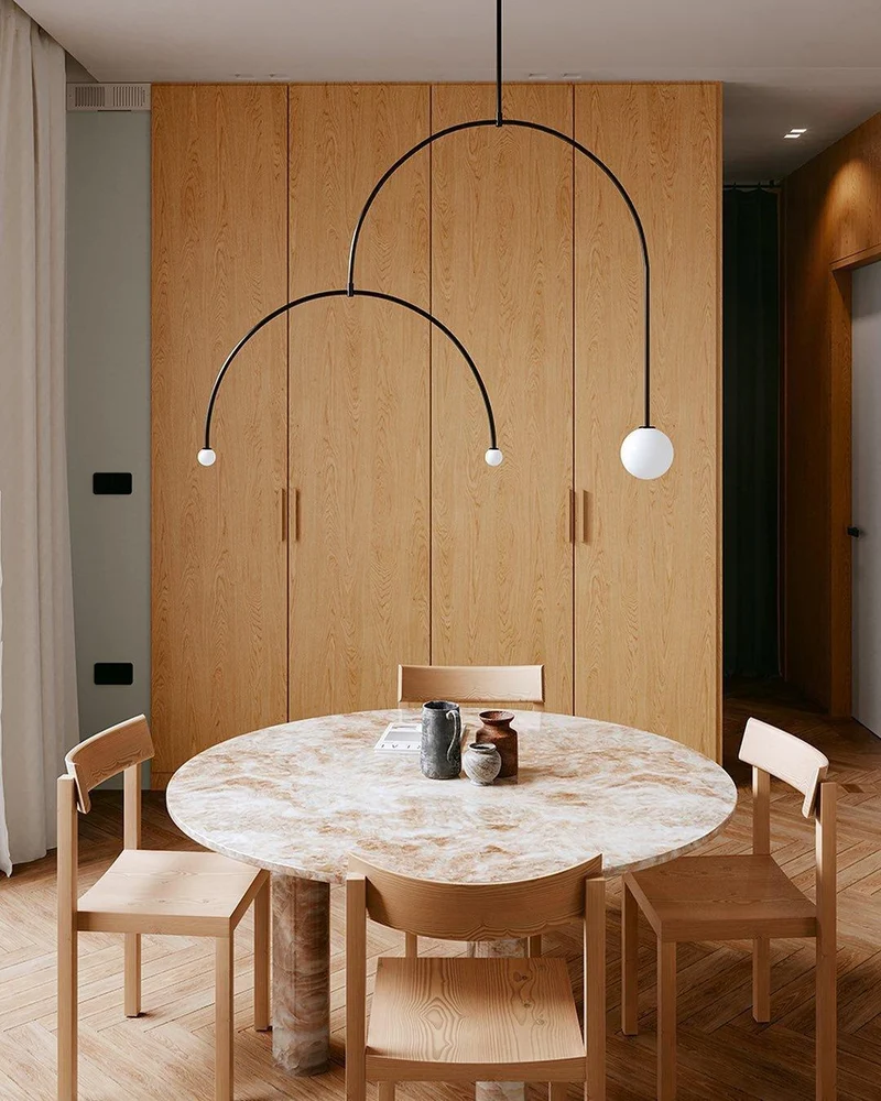 Mobiel Plafondlamp met Glazen Bollen – Modern Messing of Zwart Design – 9 Configuraties – G9 & G4 Fitting | Sansoti