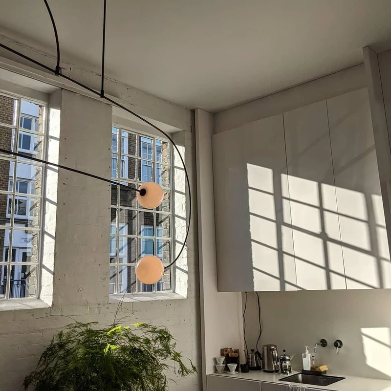 Mobiel Plafondlamp met Glazen Bollen – Modern Messing of Zwart Design – 9 Configuraties – G9 & G4 Fitting | Sansoti
