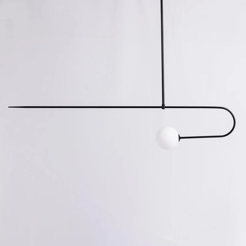 Mobiel Plafondlamp met Glazen Bollen – Modern Messing of Zwart Design – 9 Configuraties – G9 & G4 Fitting | Sansoti
