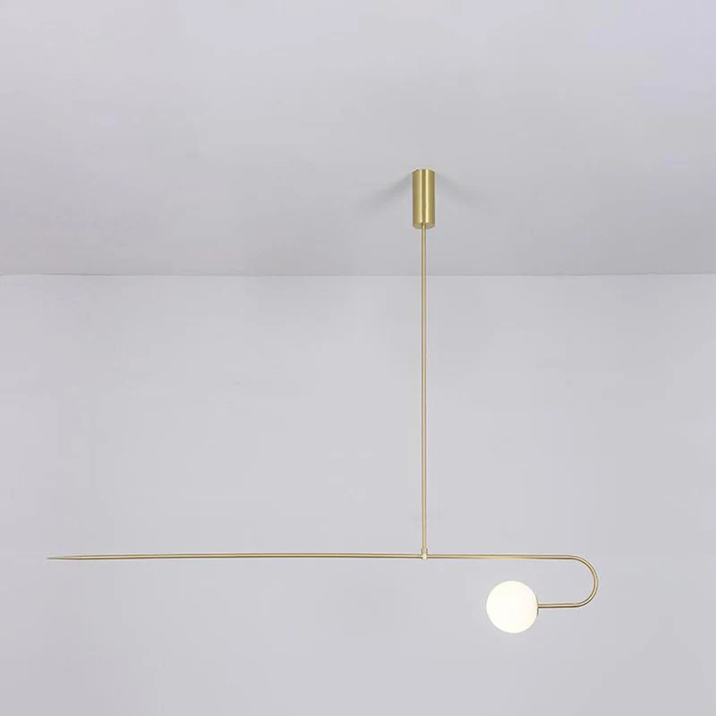 Mobiel Plafondlamp met Glazen Bollen – Modern Messing of Zwart Design – 9 Configuraties – G9 & G4 Fitting | Sansoti