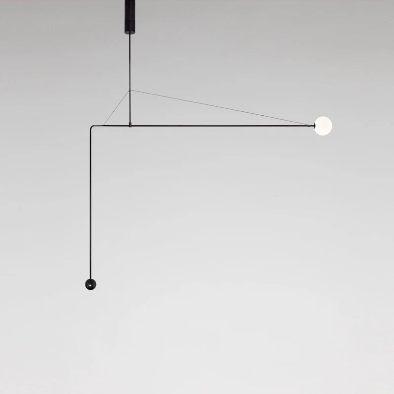 Mobiel Plafondlamp met Glazen Bollen – Modern Messing of Zwart Design – 9 Configuraties – G9 & G4 Fitting | Sansoti