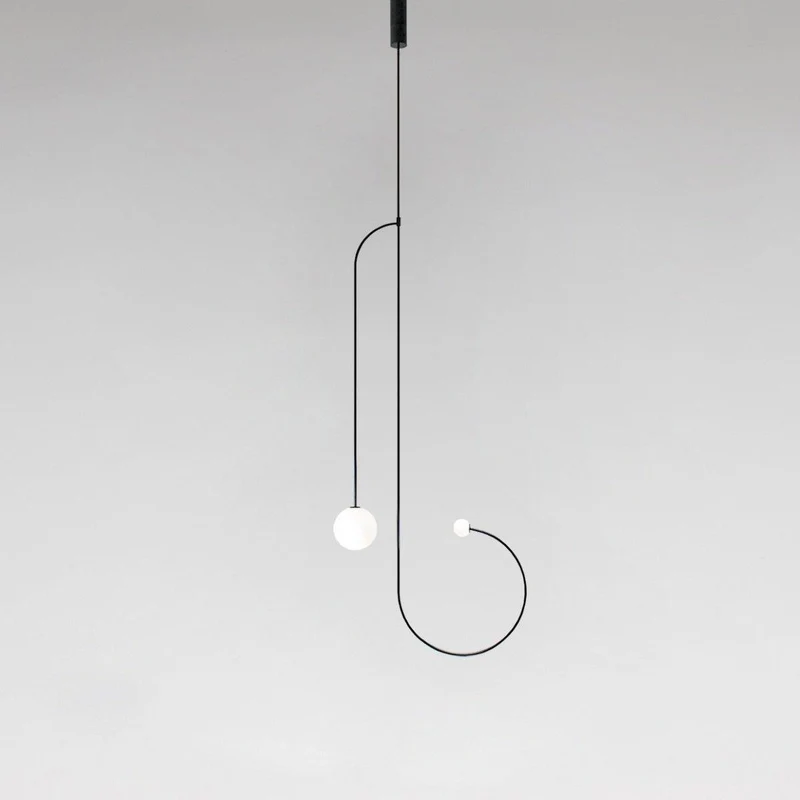 Mobiel Plafondlamp met Glazen Bollen – Modern Messing of Zwart Design – 9 Configuraties – G9 & G4 Fitting | Sansoti