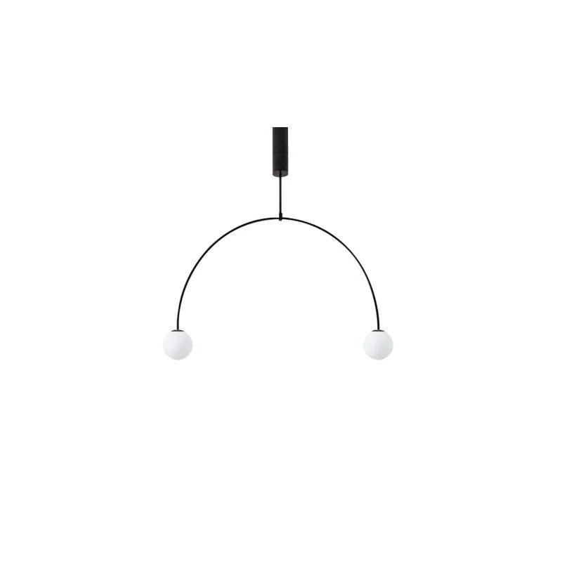 Mobiel Plafondlamp met Glazen Bollen – Modern Messing of Zwart Design – 9 Configuraties – G9 & G4 Fitting | Sansoti