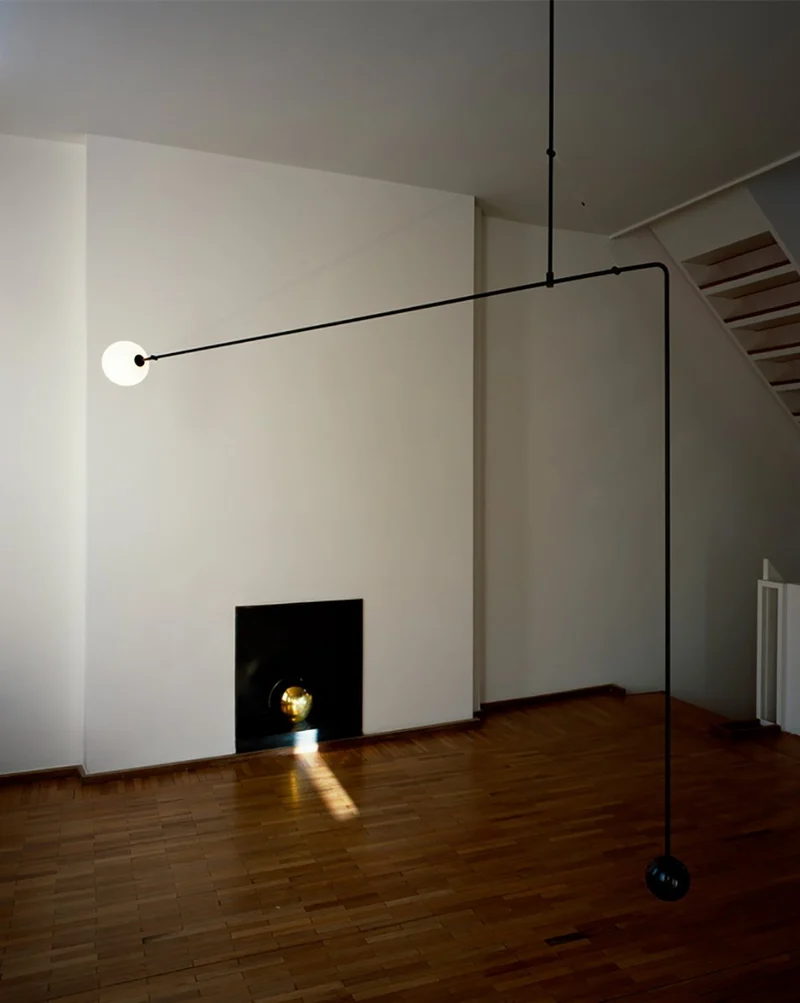 Mobiel Plafondlamp met Glazen Bollen – Modern Messing of Zwart Design – 9 Configuraties – G9 & G4 Fitting | Sansoti