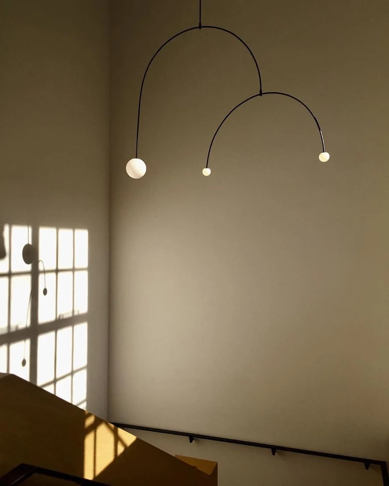 Mobiel Plafondlamp met Glazen Bollen – Modern Messing of Zwart Design – 9 Configuraties – G9 & G4 Fitting | Sansoti