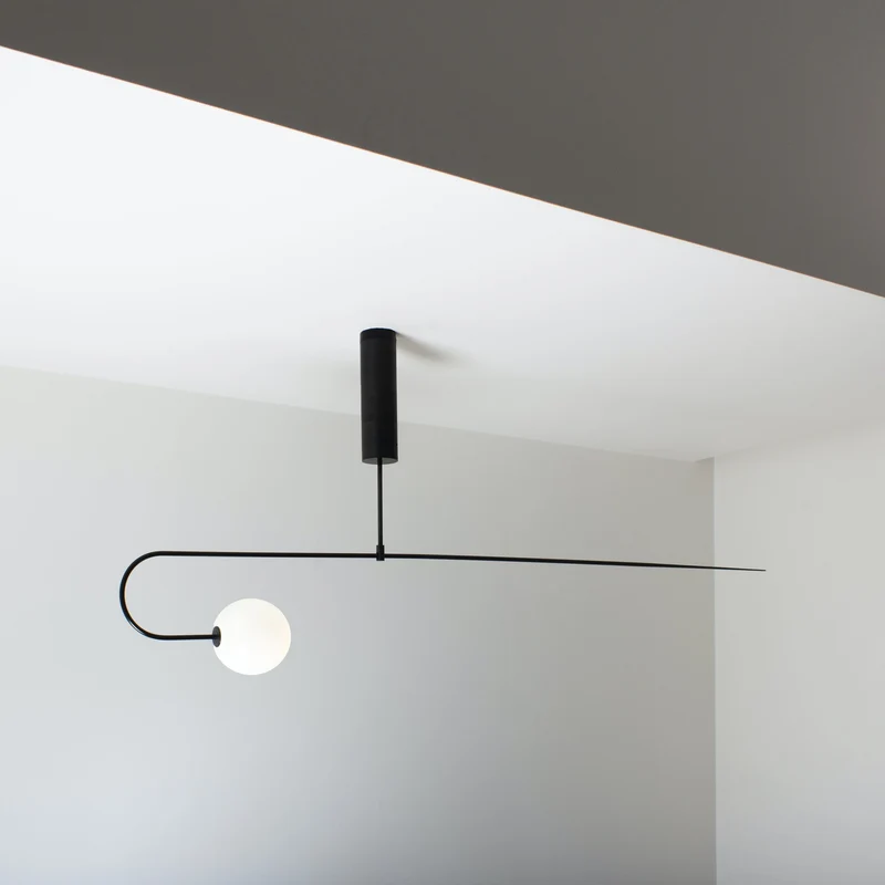 Mobiel Plafondlamp met Glazen Bollen – Modern Messing of Zwart Design – 9 Configuraties – G9 & G4 Fitting | Sansoti