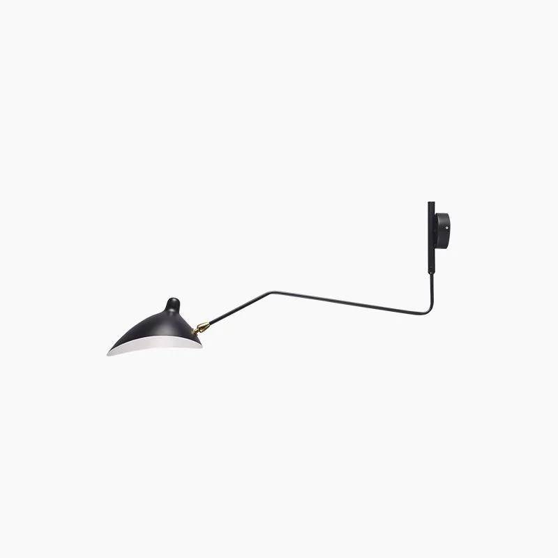 Wandlamp Verstelbaar Staal 1-Kops / 2-Kops 60-140 cm Modern Design Metaal Messing Chroom E26/E27 Fitting Instelbare Kap Richtbaar Licht Interieur | Sansoti