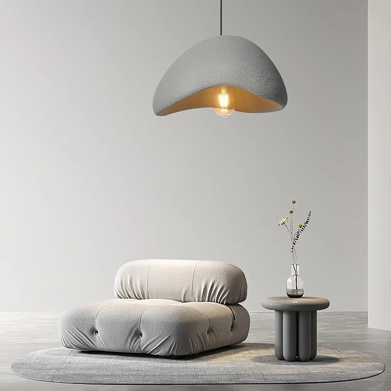 Hanglamp Koepelvorm Polystyreen Grijs Wit Zes Maten E26 E27 Fitting Verstelbare Kabel 150cm Scandinavisch Design Huiskamer Keuken Eethoek Dimbaar | Sansoti