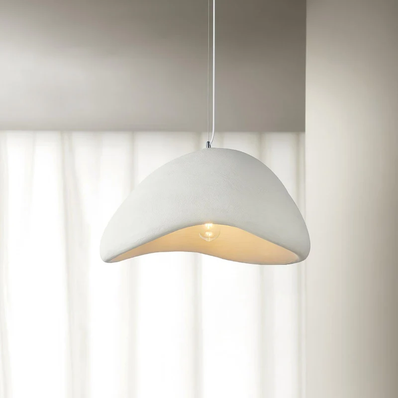 Hanglamp Koepelvorm Polystyreen Grijs Wit Zes Maten E26 E27 Fitting Verstelbare Kabel 150cm Scandinavisch Design Huiskamer Keuken Eethoek Dimbaar | Sansoti