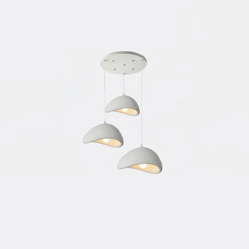 Hanglamp Koepelvorm Polystyreen Grijs Wit Zes Maten E26 E27 Fitting Verstelbare Kabel 150cm Scandinavisch Design Huiskamer Keuken Eethoek Dimbaar | Sansoti