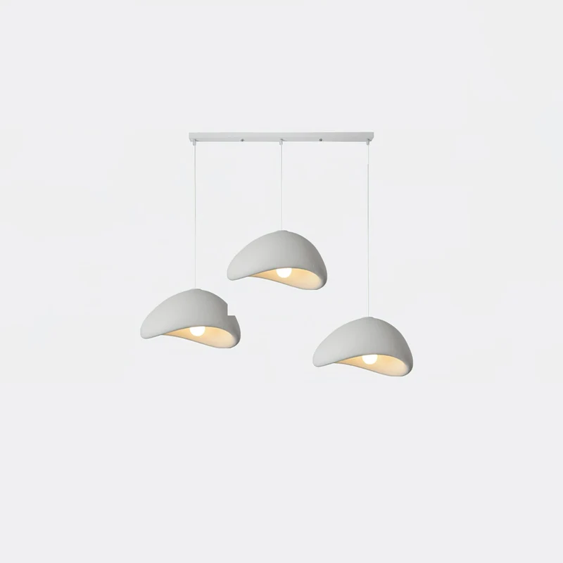 Hanglamp Koepelvorm Polystyreen Grijs Wit Zes Maten E26 E27 Fitting Verstelbare Kabel 150cm Scandinavisch Design Huiskamer Keuken Eethoek Dimbaar | Sansoti