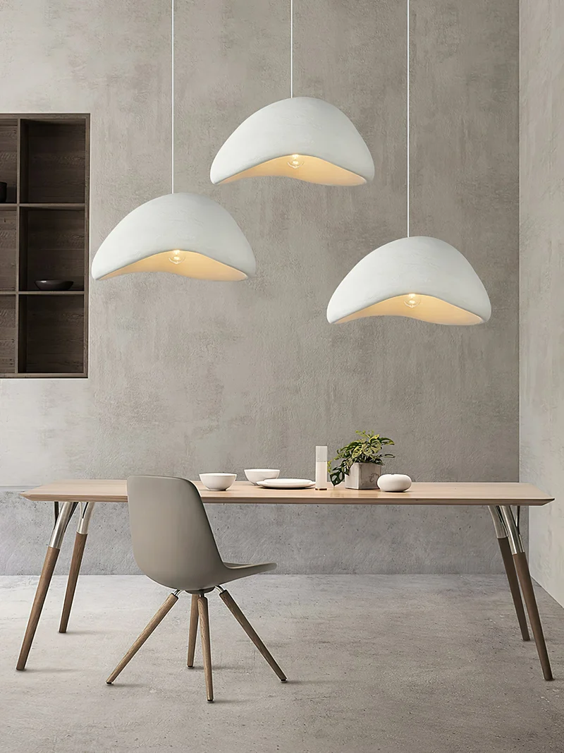 Hanglamp Koepelvorm Polystyreen Grijs Wit Zes Maten E26 E27 Fitting Verstelbare Kabel 150cm Scandinavisch Design Huiskamer Keuken Eethoek Dimbaar | Sansoti