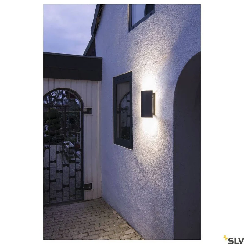 LED Sail Wandlampe 3000K Anthrazit IP54