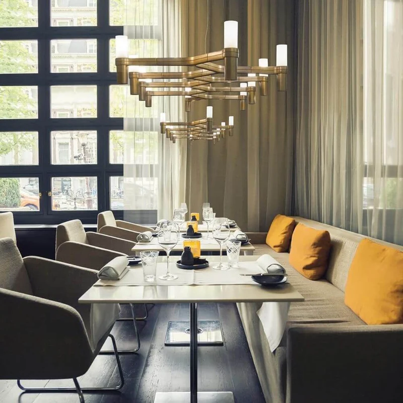 Nemo Crown Plana Linea Esstischlampe 10-flg. 168cm