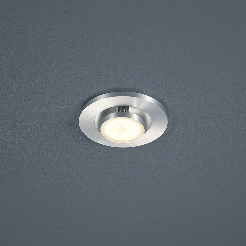 LED Decken-Einbauleuchte Onto Alu-Matt