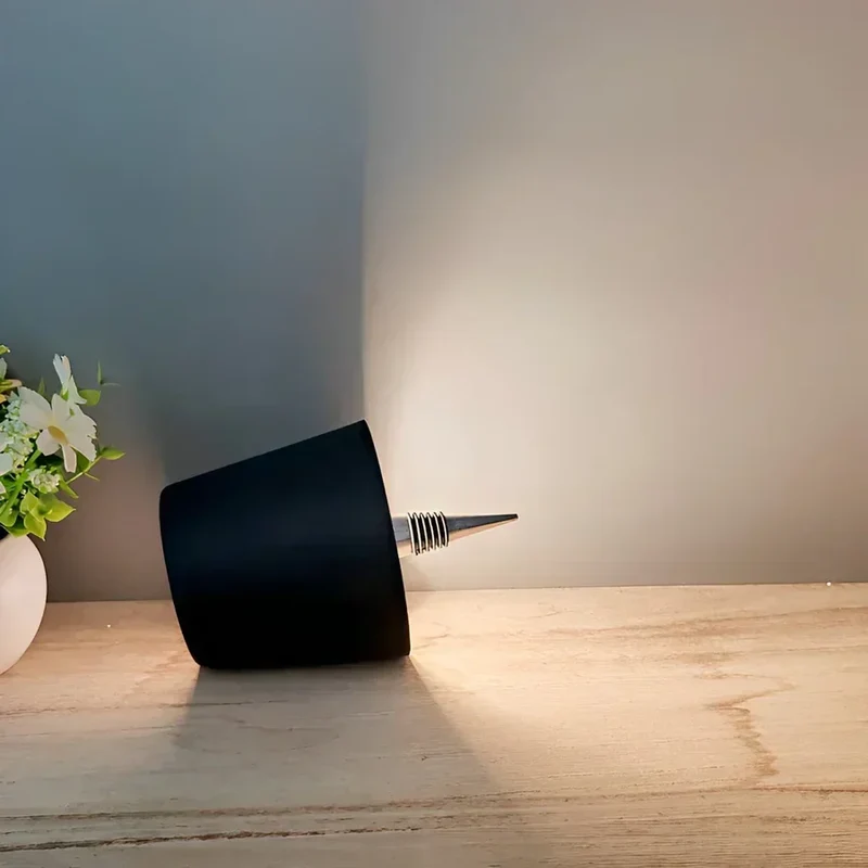Flesverlichting LED Oplaadbaar Aluminium Warmwit Sfeerlamp USB-C Design Interieur Decoratief Tafellamp | Sansoti