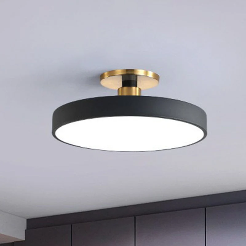 Moderne LED Plafondlamp Kinderkamer Acryl Rond 30-49cm Nordic Design Slaapkamer Kinderlamp Sfeerverlichting | Sansoti
