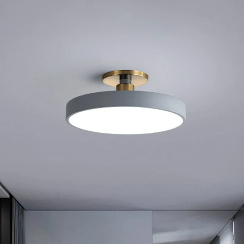 Moderne LED Plafondlamp Kinderkamer Acryl Rond 30-49cm Nordic Design Slaapkamer Kinderlamp Sfeerverlichting | Sansoti