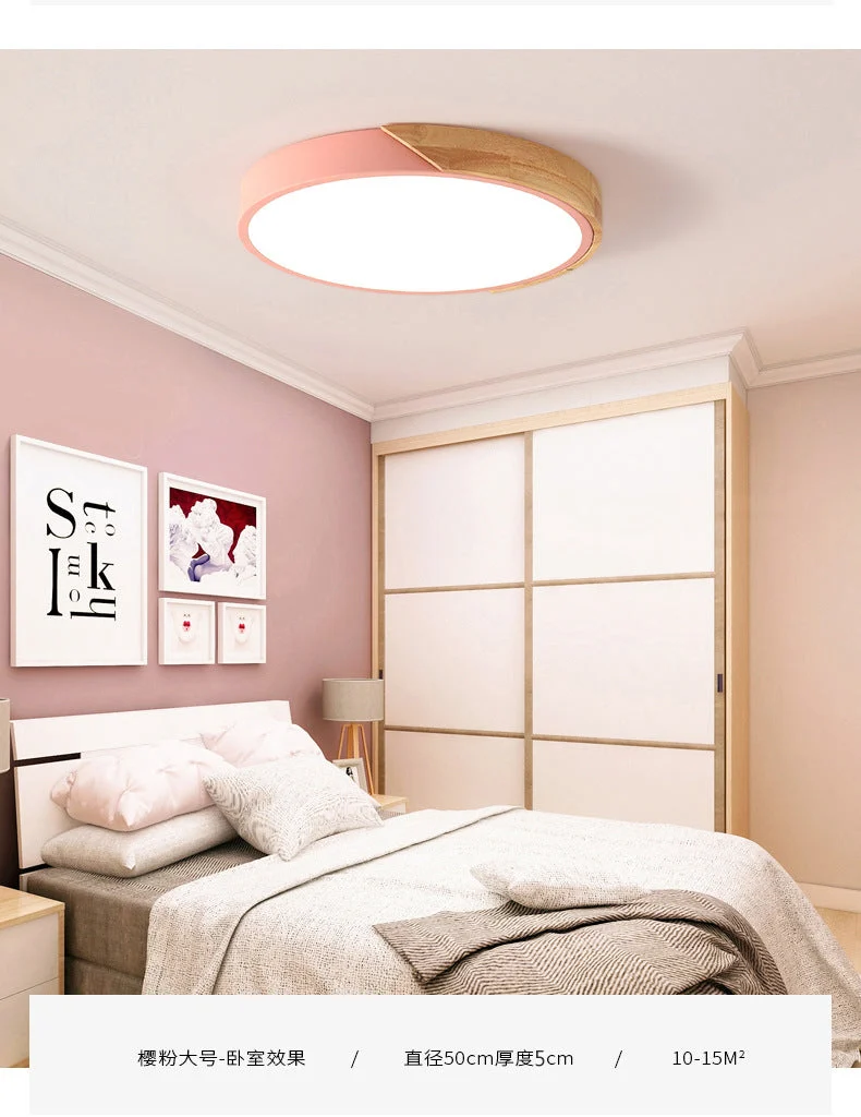 Ronde LED Plafondlamp Acryl Metaal Slaapkamer Woonkamer Inbouw Verlichting Modern Design Energiezuinig | Sansoti