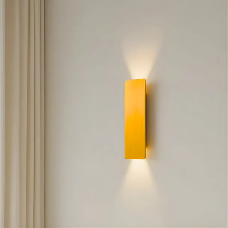 Gevelverlichting LED Buiten Wandlamp Goud Aluminium Waterdicht 20-60 cm Up Down Modern | Sansoti