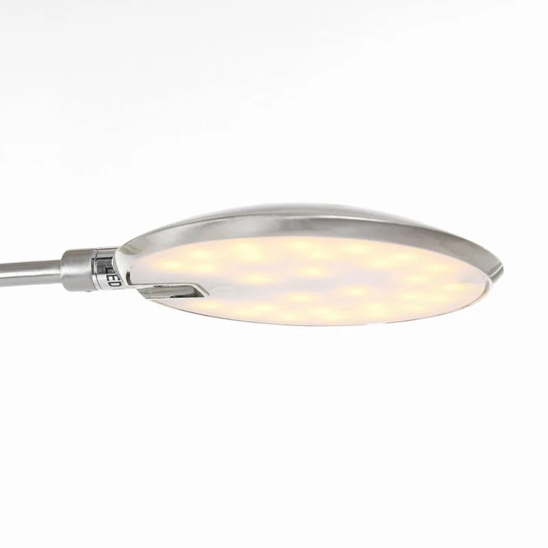 LED-Deckenfluter Zenith mit Lesearm & Tastdimmer CCT