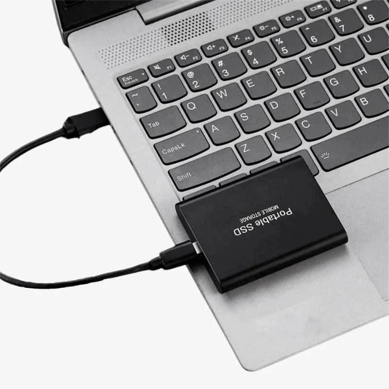 Externe SSD USB-C 1050 MB/s 4TB 8TB 16TB Aluminium Behuizing 50 Gram Laptop | Sansoti
