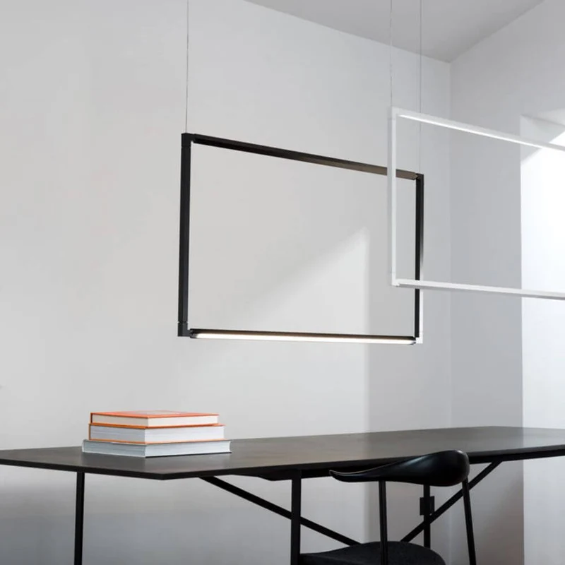 Nemo Spigolo Vertical LED Hängelampe 114x58cm