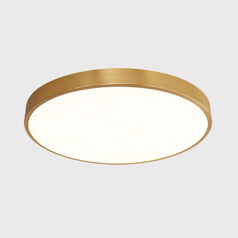 Ronde LED Plafondlamp Ultradun 23-49cm Warm Wit Licht Modern Scandinavisch Design Slaapkamer Woonkamer | Sansoti