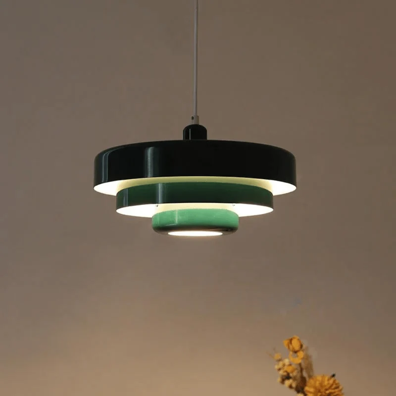 Metalen LED Hanglamp Vintage Bauhaus Stijl Meerdere Kleuren Eetkamer Keuken Woonkamer Design 110-240V | Sansoti