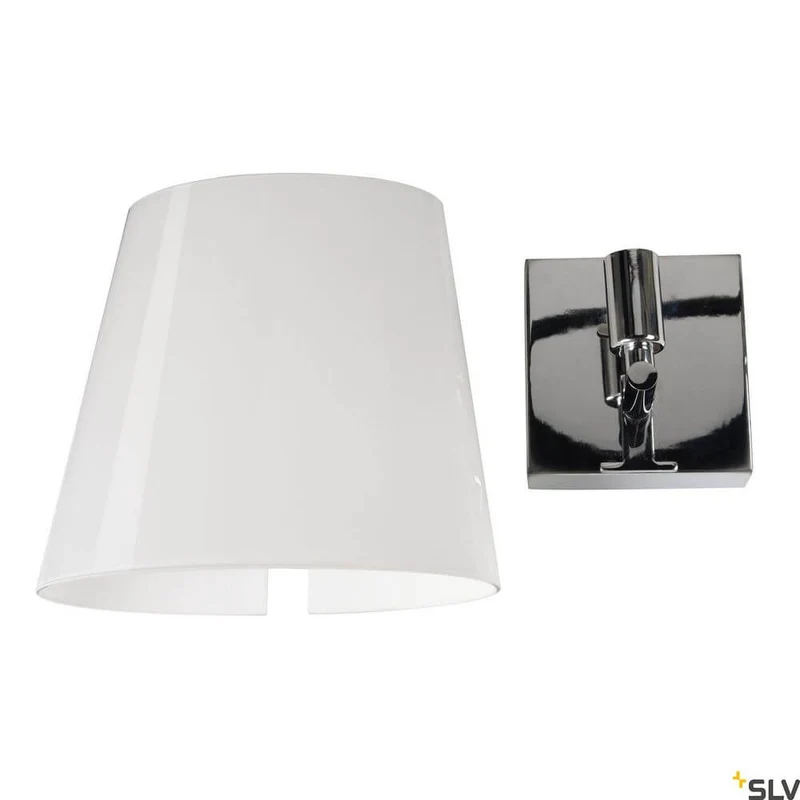 Coupa Wandlampe Qt14 Chrom, Weiß
