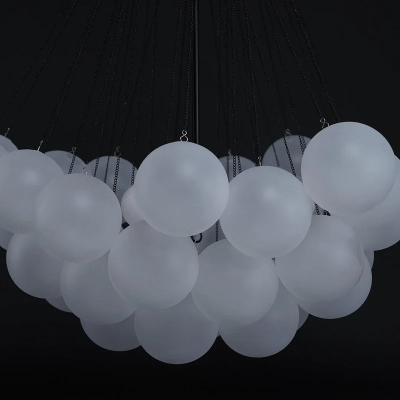 Handbewerkte Glazen Bollenkandelaar met Natuurlijke Lichtverstrooiing – Elegante 19th-Century Glastechniek voor Warme Sfeer | Sansoti