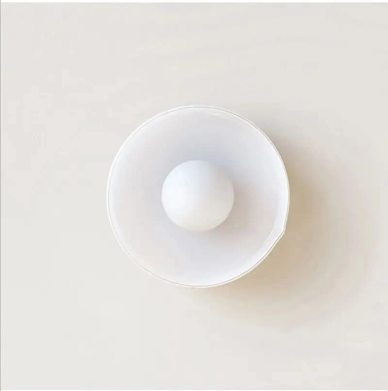 Glazen Plafondlamp Scandinavische Stijl Groen Geel Wit – Sfeervolle Verlichting voor Woonkamer Slaapkamer | Sansoti