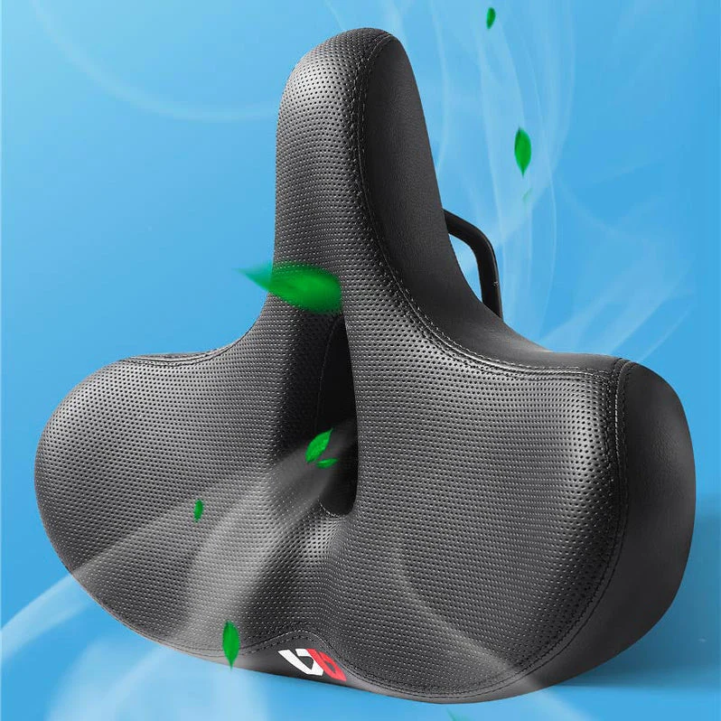 Ergonomisch Fietszadel Breed Ademend 23cm Gel Vulling Comfortabel Rijden Lange Tochten Universeel Pasvorm | Sansoti