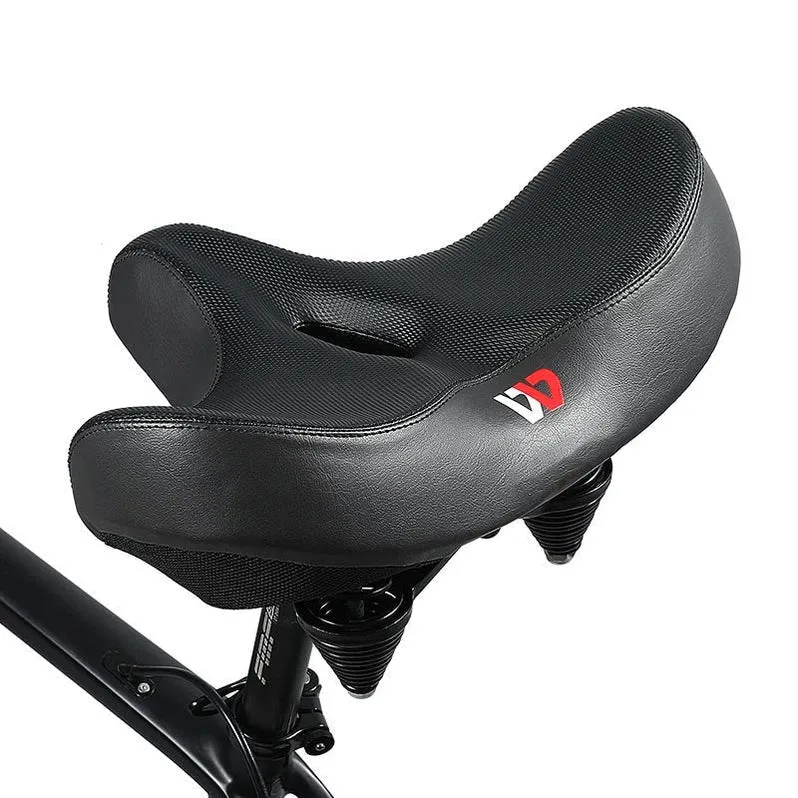 Ergonomisch Fietszadel Breed Ademend 23cm Gel Vulling Comfortabel Rijden Lange Tochten Universeel Pasvorm | Sansoti