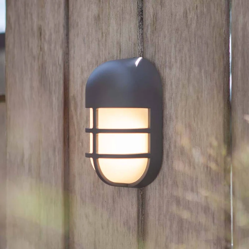 LED-Außenwandleuchte Bullo Anthrazit