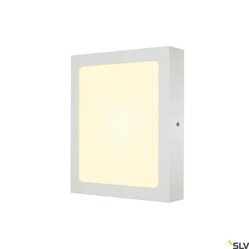 Senser 24 LED Deckenlampe 3000K Eckig Weiß